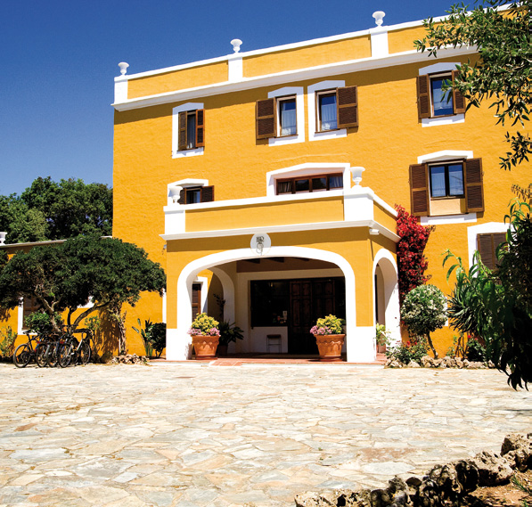 Farm animals grazing peacefully near Hotel Rural Sant Ignasi, emphasizing its authentic rural charm.